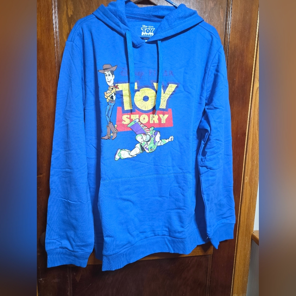 Blue Toy Story Hoodie Size XXL New